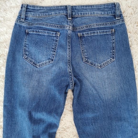 Brooks Brothers Red Fleece Mid-Rise Straight Leg Jeans - Sz 4 - Picture 4 of 8